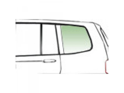 Fiat Fullback стекло кунга боковое левое 4 мм. (4 отв.)