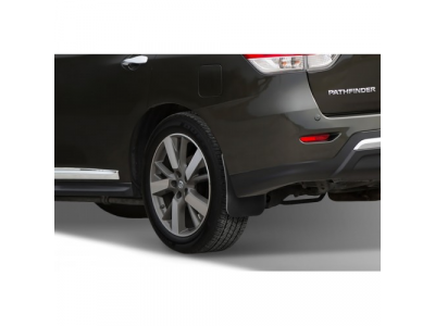 Брызговики задние NISSAN Pathfinder 2010-2014 (полиуретан) от FROSCH Брызговики задние NISSAN Pathfinder 2010-2014 (полиуретан)