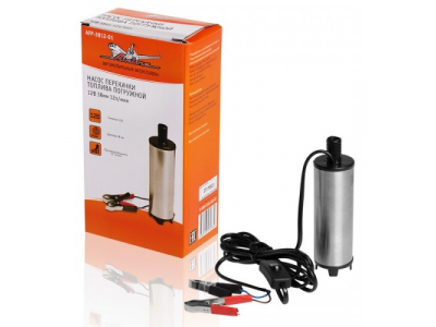 Насос перекачки топлива погружной 12В 38мм 12л/мин