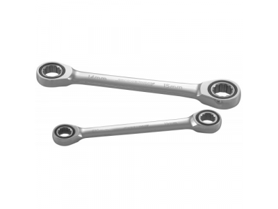 Ключ накидной трещоточный 8х9 мм., W680809 JONNESWAY