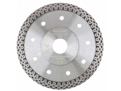 Диск алмазный ф 230х22,2 мм., тонкий, сплошной (Jaguar), мокрое резание GROSS