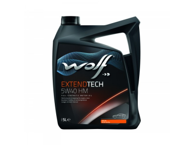 Моторное масло WOLF EXTENDTECH 5W40 HM 5L