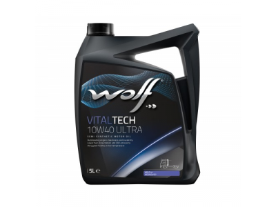 Моторное масло WOLF VITALTECH 10W40 ULTRA 5L