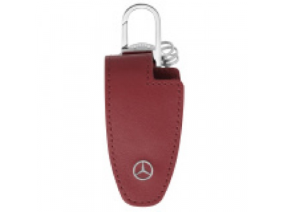 Кожаный футляр для ключей Mercedes-Benz Key Wallet Gen.5, Red