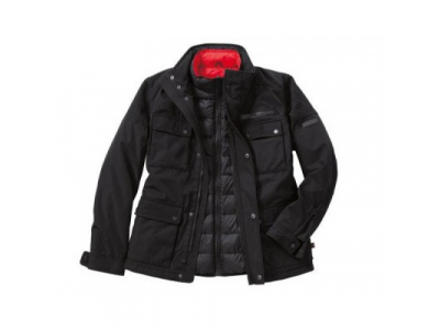 Мужская куртка Porsche 2-in-1 Jacket Men, 911 Collection, Black, артикул WAP94100S0G от VAG Мужская куртка Porsche 2-in-1 Jacket Men, 911 Collection, Black, артикул WAP94100S0G