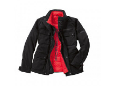 Мужская куртка Porsche 2-in-1 Jacket Men, 911 Collection, Black, артикул WAP94100S0G от VAG Мужская куртка Porsche 2-in-1 Jacket Men, 911 Collection, Black, артикул WAP94100S0G