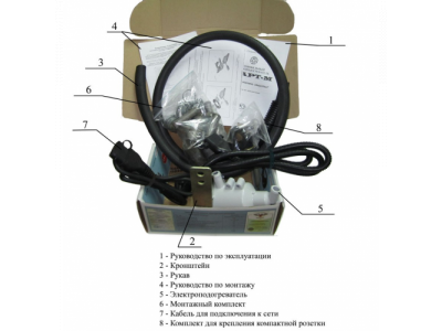Электроподогреватель "Старт-М ГАЗ-331041 «Валдай» с двигателем Д245.7Е3 (2,0 кВт)"